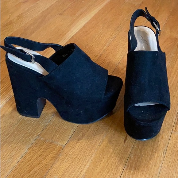 Womens Platform Heels; S: 5 (US)/36 (EU), NastyGal - Picture 2 of 8